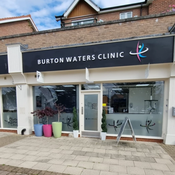 Burton Waters Clinic Shopfront